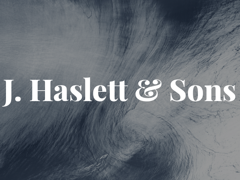 J. Haslett & Sons