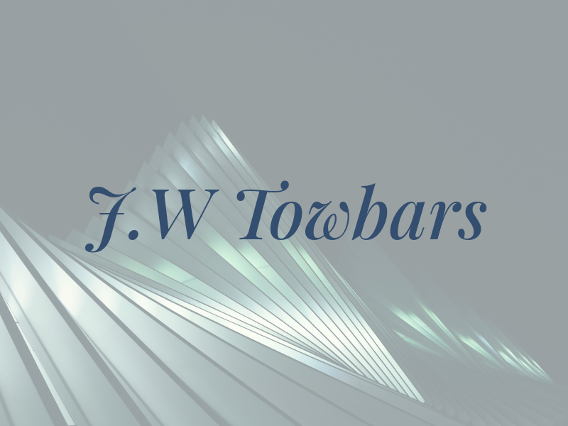 J.W Towbars