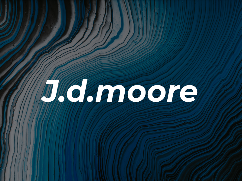 J.d.moore