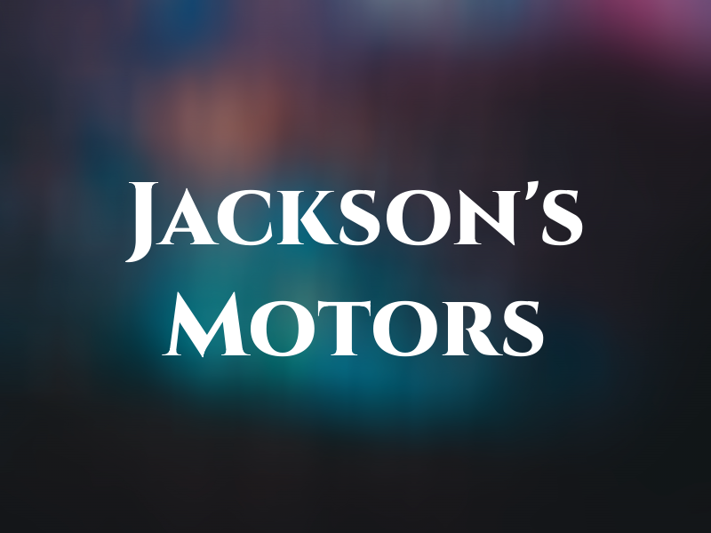 Jackson's Motors