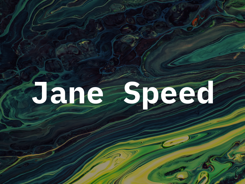 Jane Speed