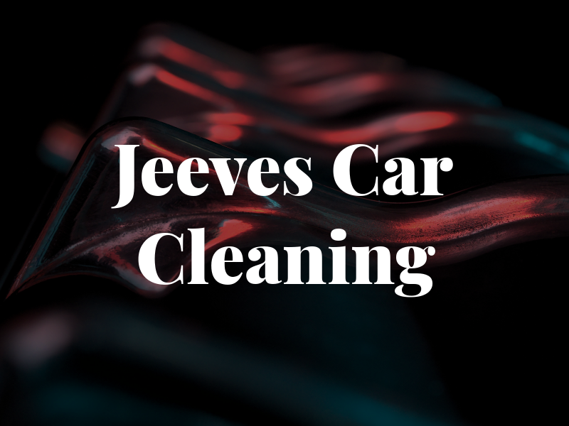 Jeeves Car Cleaning