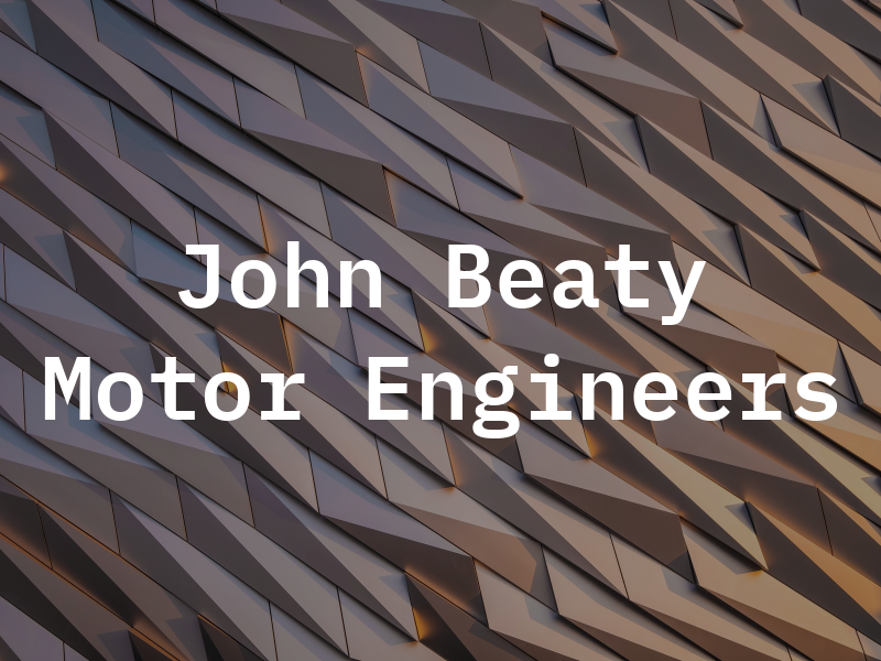 John Beaty Motor Engineers
