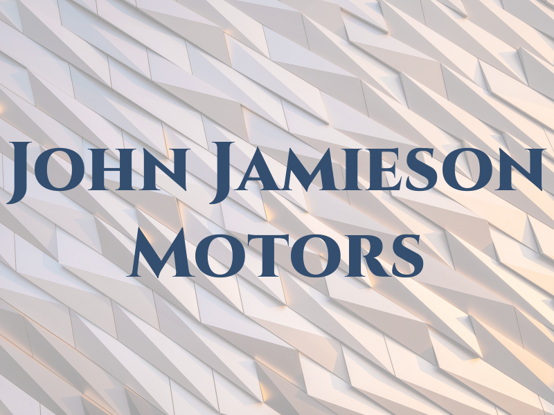 John Jamieson Motors