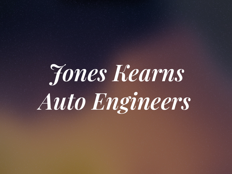 Jones & Kearns Auto Engineers