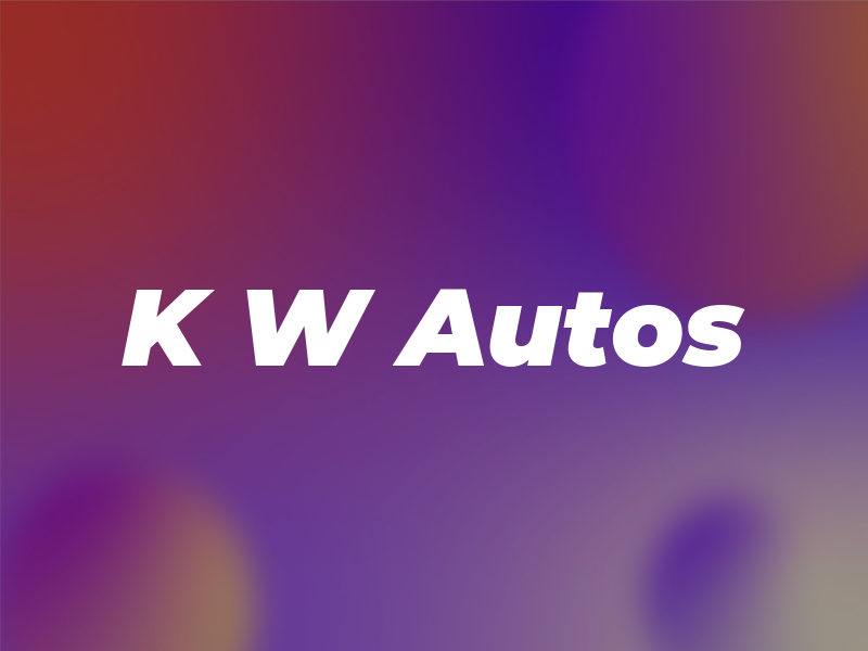 K W Autos
