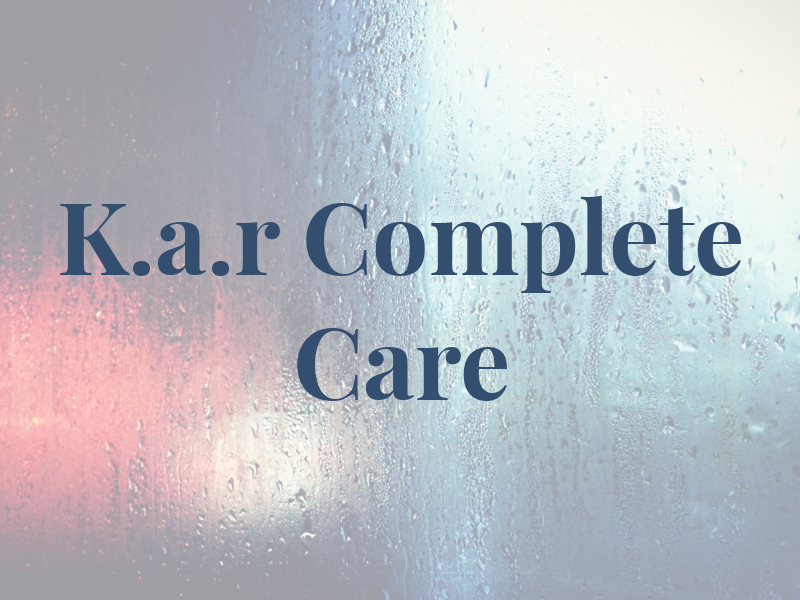 K.a.r Complete Kar Care