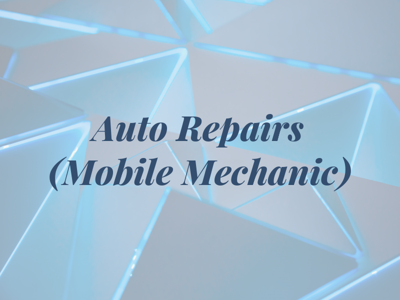 Kds Auto Repairs (Mobile Mechanic)