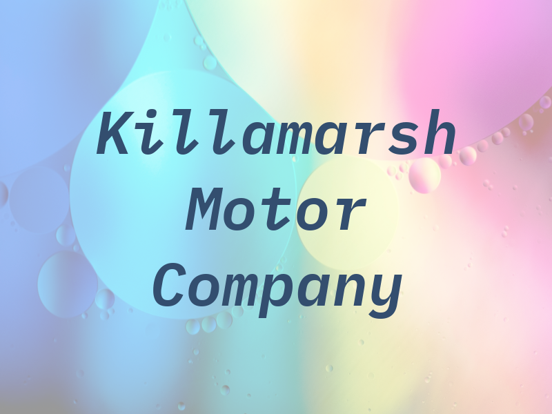 Killamarsh Motor Company Ltd