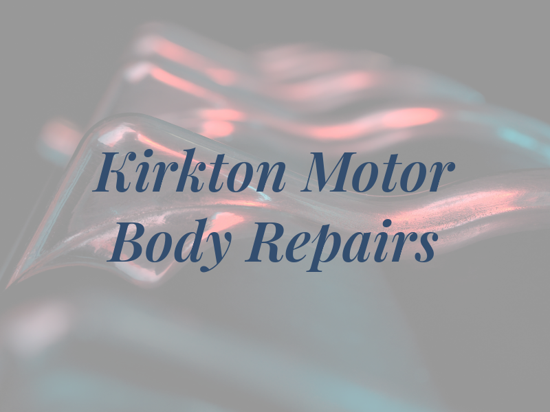 Kirkton Motor Body Repairs