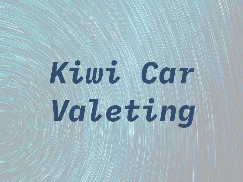 Kiwi Car Valeting