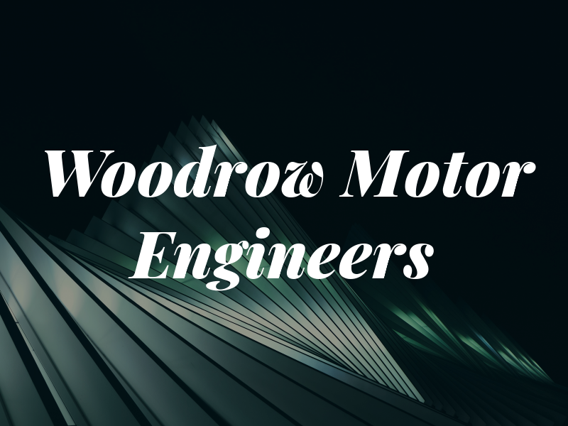 L J Woodrow Motor Engineers