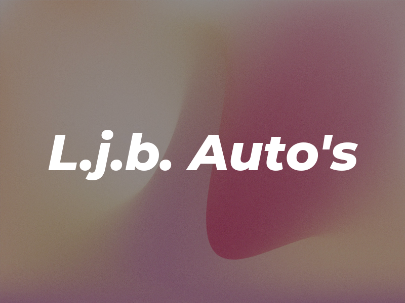 L.j.b. Auto's