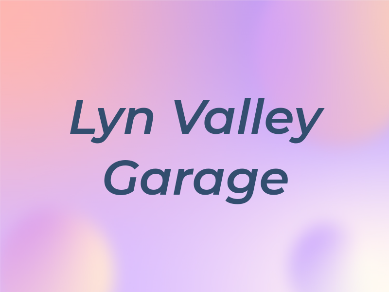 Lyn Valley Garage