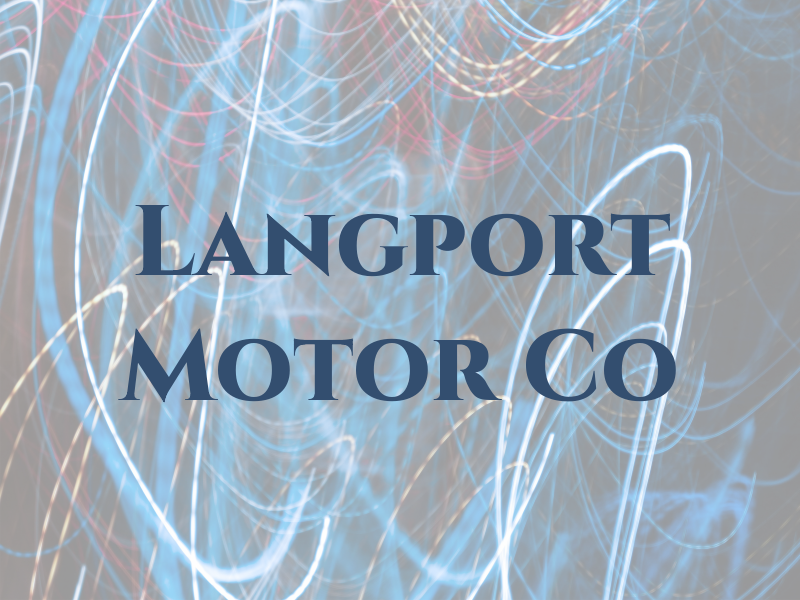 Langport Motor Co