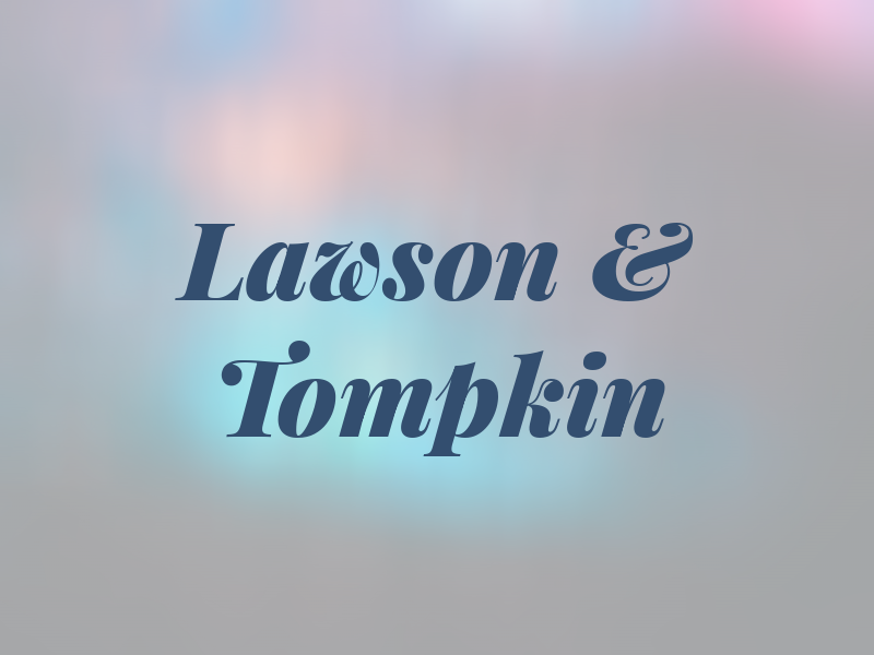 Lawson & Tompkin