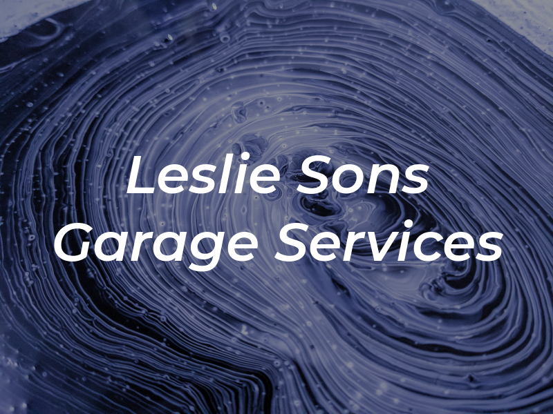 Leslie & Sons Garage Services