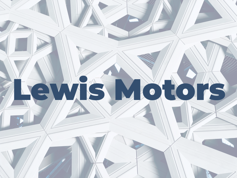 Lewis Motors