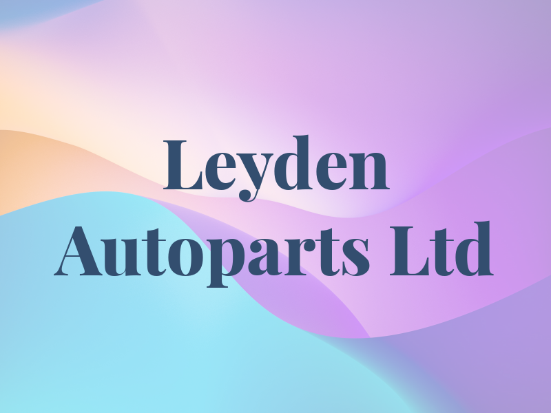 Leyden Autoparts Ltd