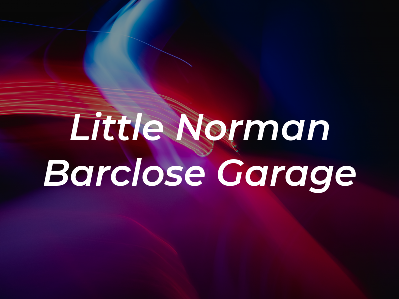 Little Norman At Barclose Garage