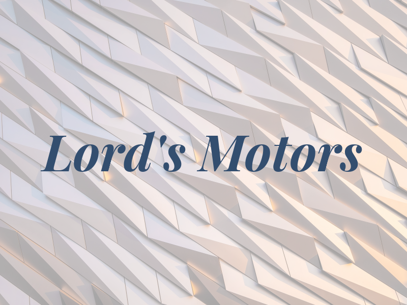 Lord's Motors