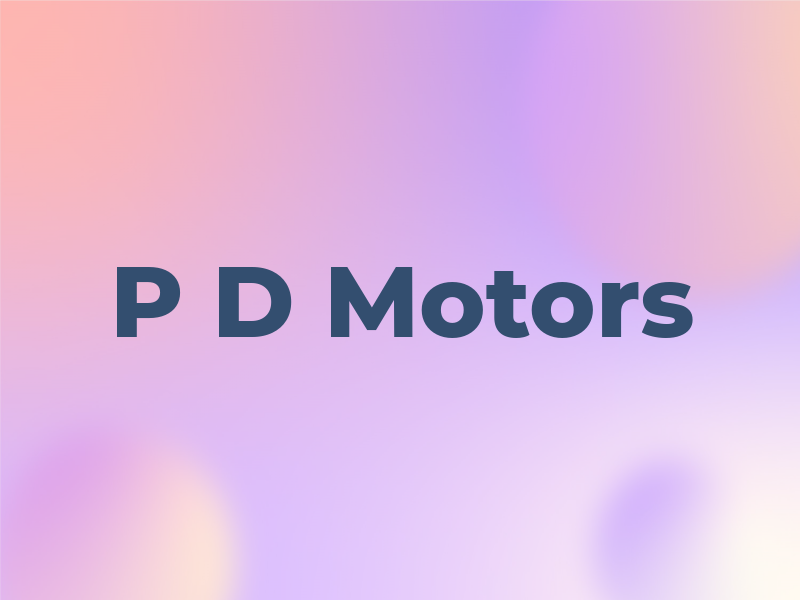 P D Motors