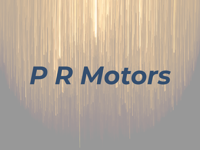 P R Motors