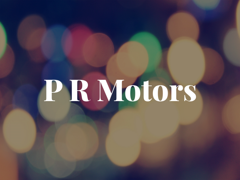 P R Motors