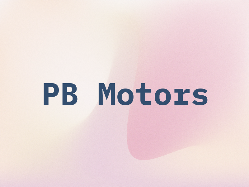 PB Motors