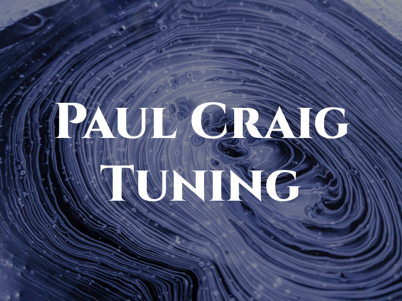 Paul Craig Tuning