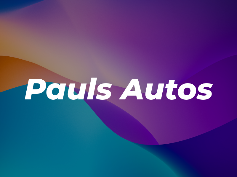 Pauls Autos