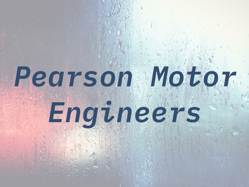 Pearson Motor Engineers