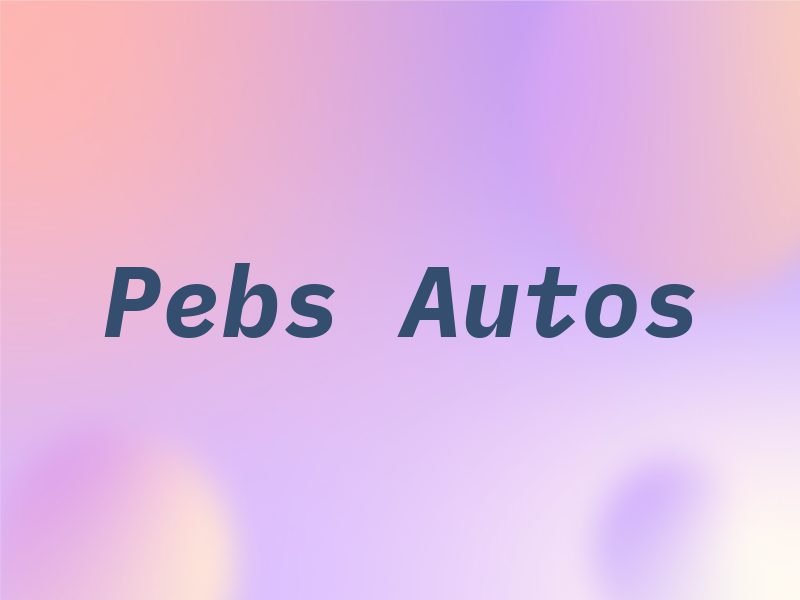 Pebs Autos