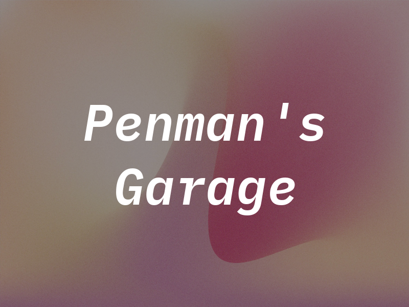 Penman's Garage