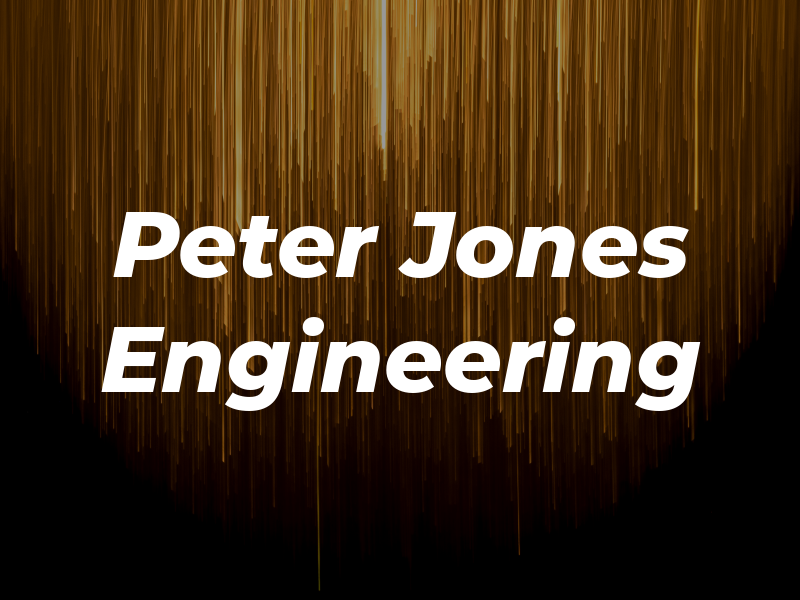 Peter Jones Engineering