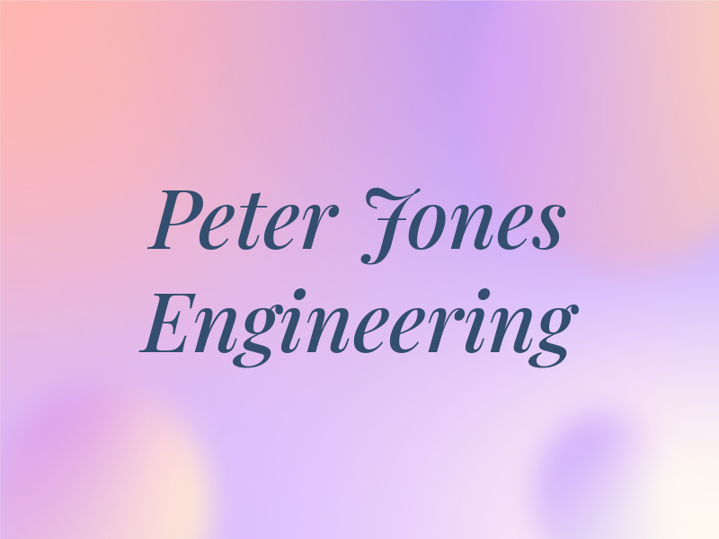 Peter Jones Engineering