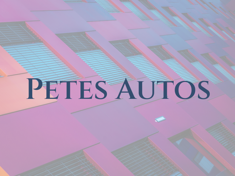 Petes Autos