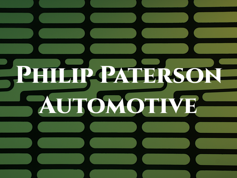 Philip Paterson Automotive