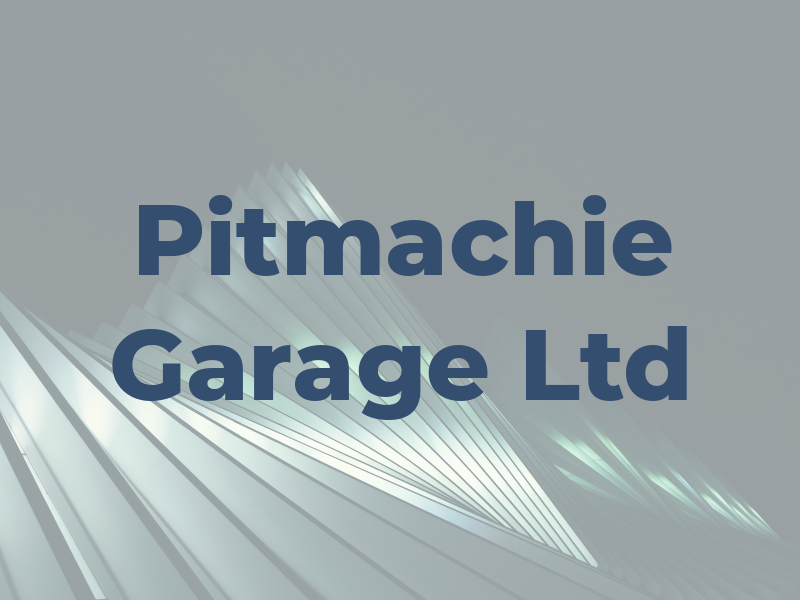 Pitmachie Garage Ltd