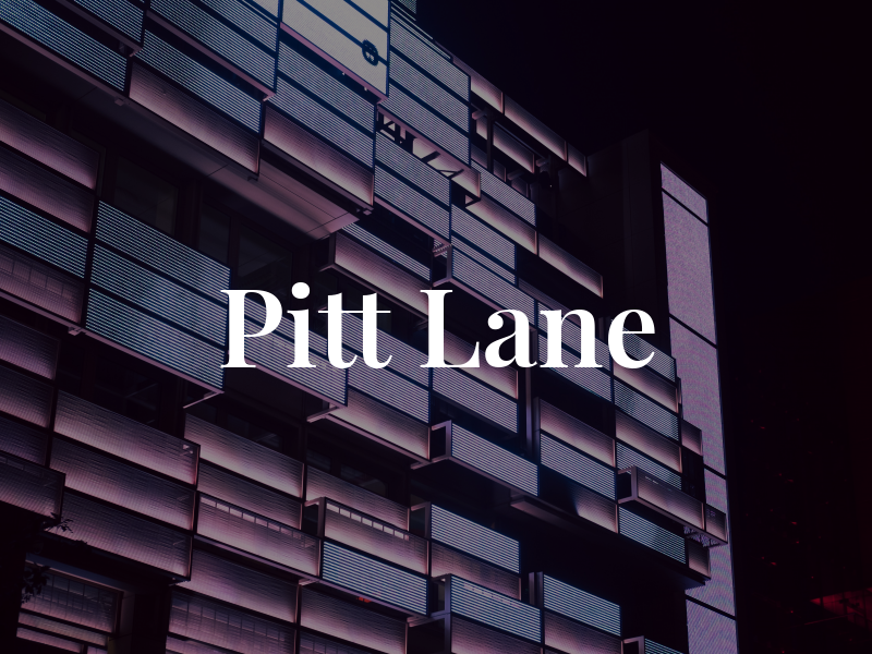 Pitt Lane