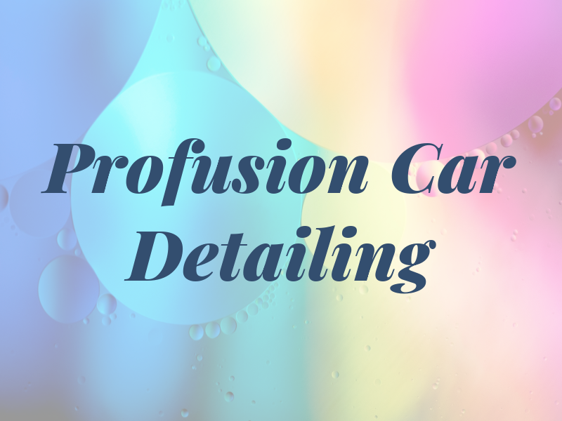 Profusion Car Detailing