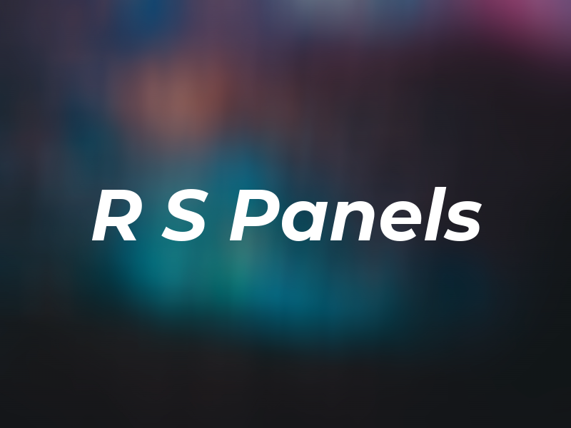R S Panels