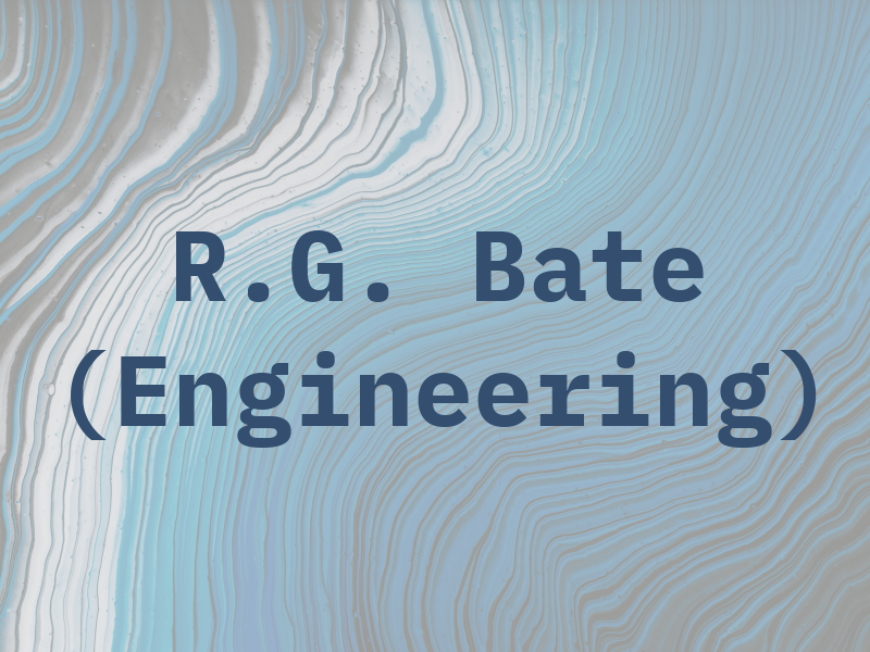 R.G. Bate (Engineering) Ltd