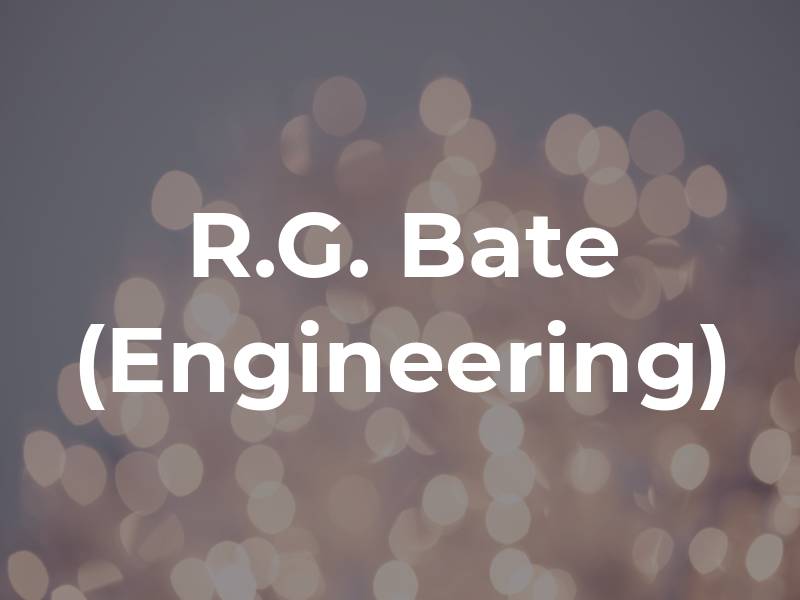 R.G. Bate (Engineering) Ltd