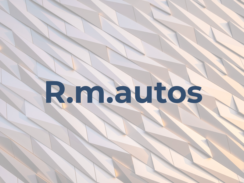 R.m.autos