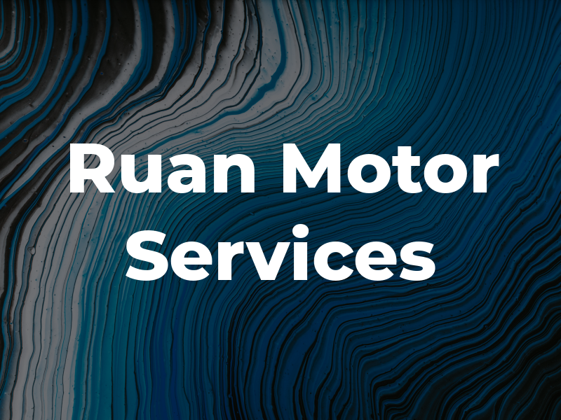 Ruan Motor Services