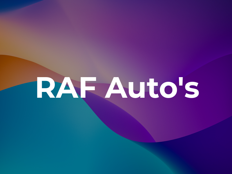 RAF Auto's