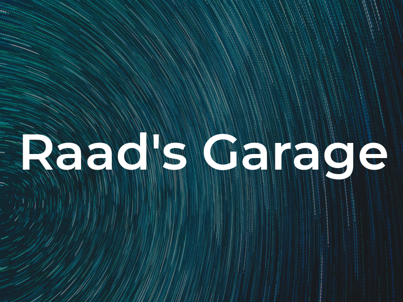 Raad's Garage