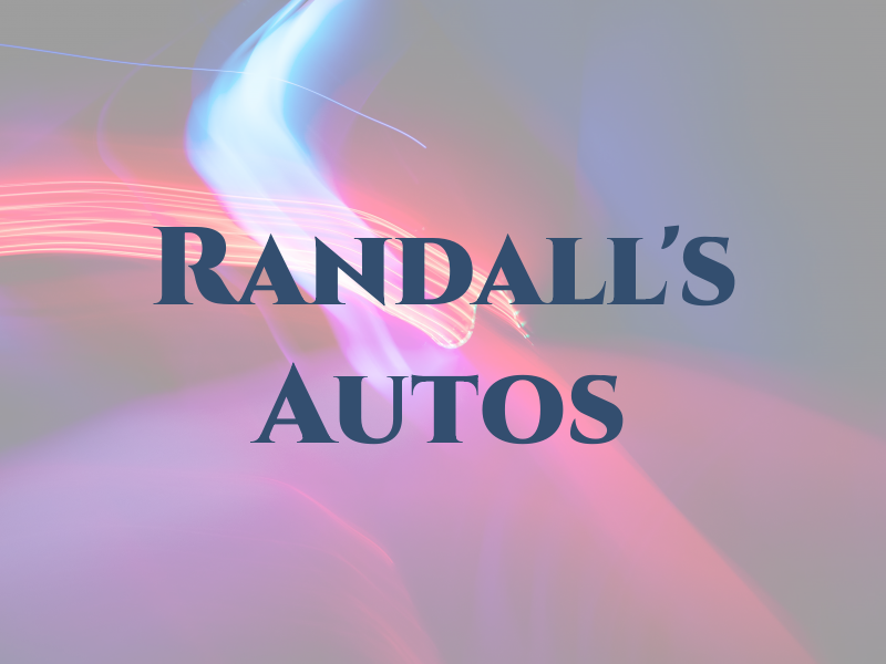 Randall's Autos