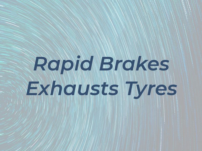 Rapid Fit Brakes Exhausts Tyres
